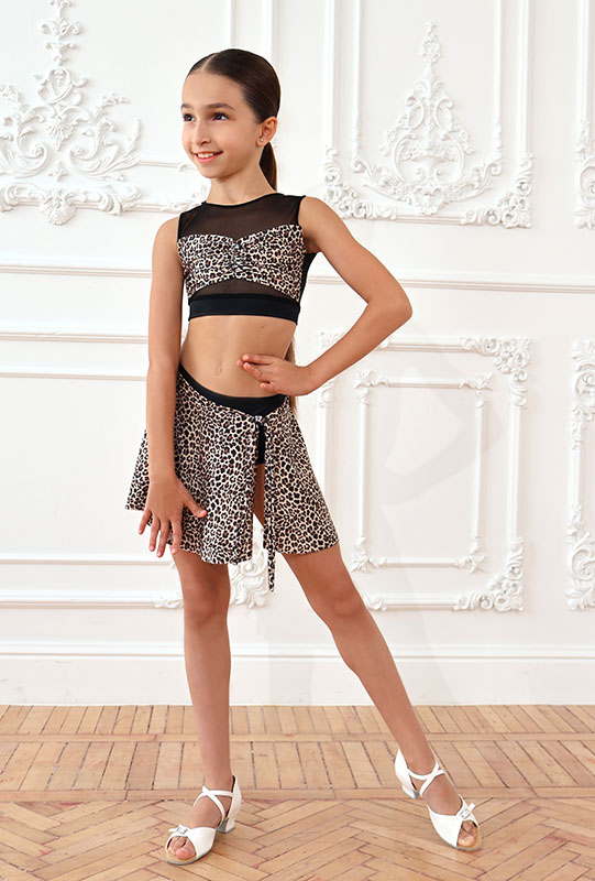 ЮБКА SECRET леопардовая