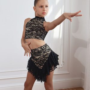 ЮБКА IONICA черное кружево