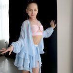 Рубашка "Блоссом" голубая