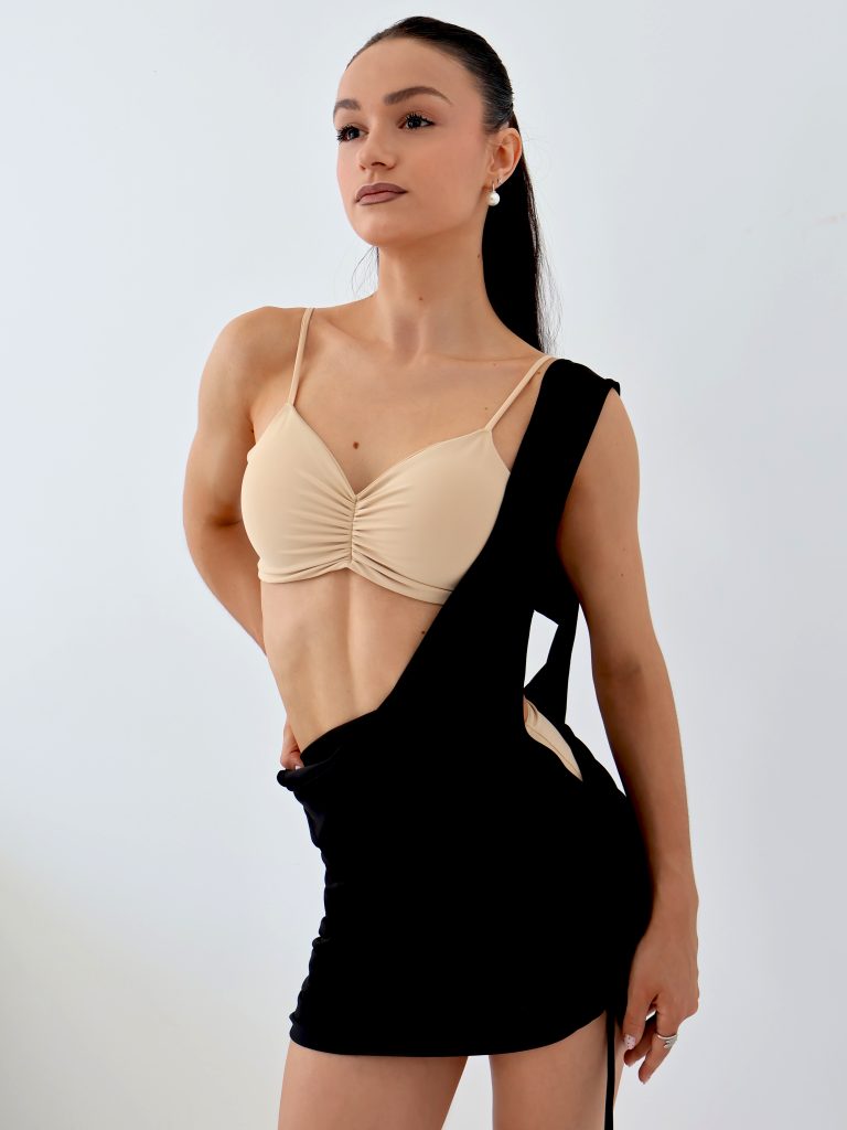 Топ "Моно" бежевый