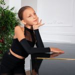 Митенки черные